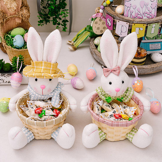 personalized easter gifts, customized easter eggs​, easter banner ideas, easter rabbit headband​, customized easter basket​, custom printed tablecloths​