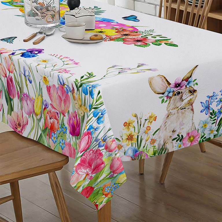 personalized easter gifts, customized easter eggs​, easter banner ideas, easter rabbit headband​, customized easter basket​, custom printed tablecloths​