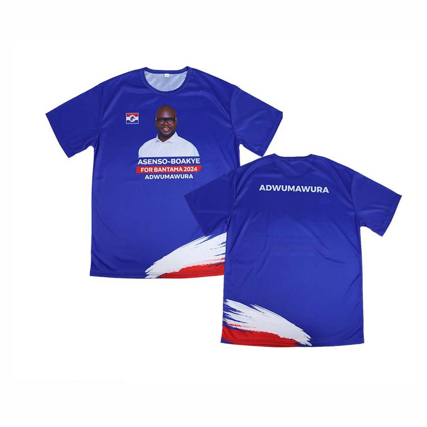 custom sublimated t shirts disposable use for election