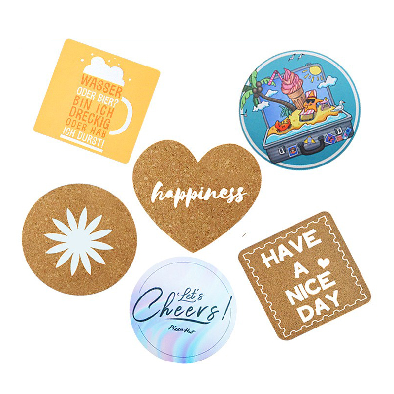 Custom Cork Coasters