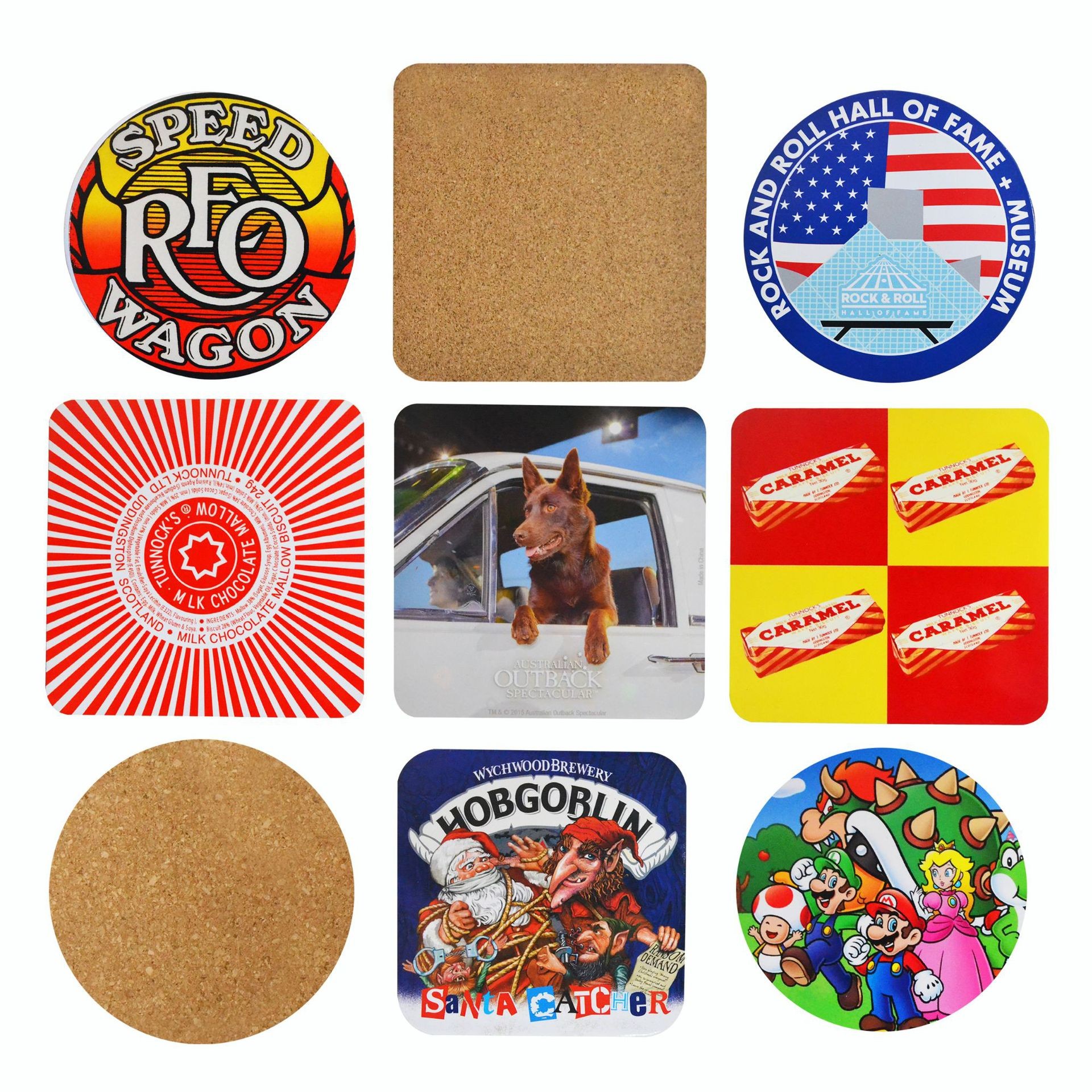 Custom Cork Coasters
