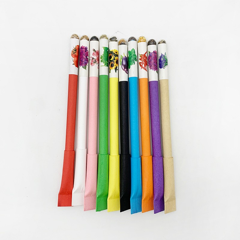 Custom Wood Pens With Seeds