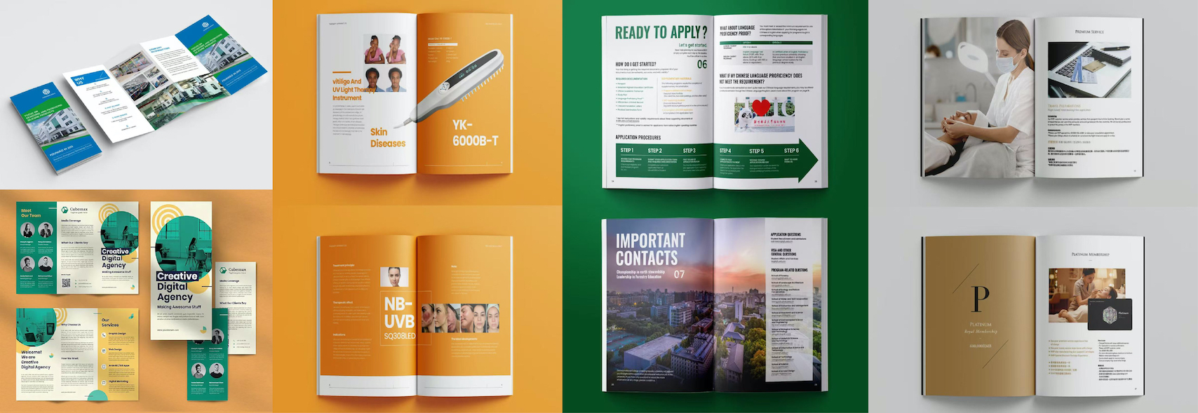 Customized Brochure Instruction Manual